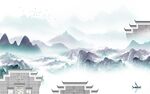 高档 新上架山水画 tIf分层