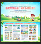 国际减灾日展板