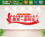 跟党一起创业