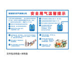 安全用气提示牌