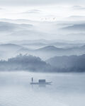 山水水墨画