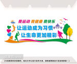 健身房文化墙图片
