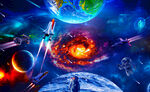 宇宙星空背景