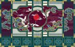 新中式背景墙
