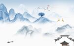 新款风景画山水图 TIf分层
