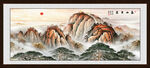 泰山日出五岳独尊
