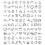 线性运动器材图标ICON
