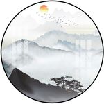 新中式山水画