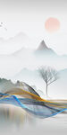 别墅 高雅山水玄关 TIf分层