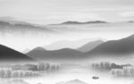 极简 意境高档山水 tif分层