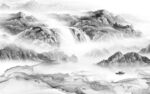爆款 高雅风格山水 Tif分层