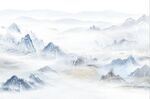 新中式背景墙