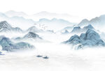 水墨山水画