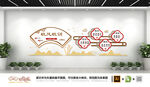 新中式古典校园校风校训文化墙