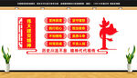 伟大建党精神文化墙