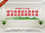 林业局文化墙