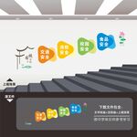学校楼道文化墙