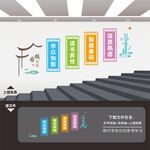 学校楼梯文化墙