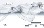 简约 爆款新山水画 TiF分层