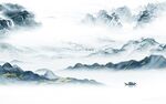 人气 意境中式山水 TIf分层