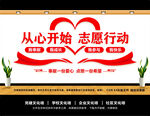 志愿者之家文化墙