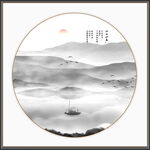 新中式水墨画