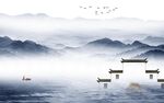 高端 客厅新山水画 TiF分层