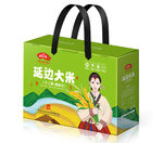 大米包装平面印刷图