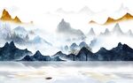 高清 简约人气山水 TIf分层