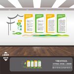 心灵驿站文化墙
