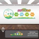 心灵驿站文化墙