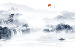 简约 爆款新山水画 TiF分层