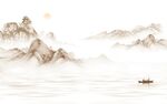 大气 山水新无框画 TiF分层