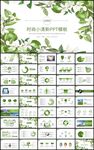 时尚花卉工作总结新年计划PPT