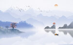 水墨山水