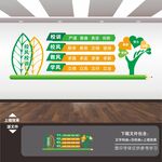 校风校训文化墙展板标语海报
