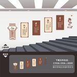 学校楼道文化墙