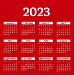 2023挂历-
