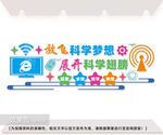 校园科学文化墙图片
