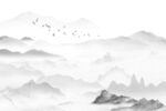 山水背景墙