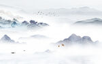 高档 新风景山水画 tIF分层