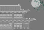 建筑楼阁宫廷