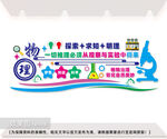 物理实验室文化墙图片