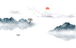 水墨山水