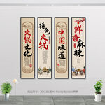 麻辣火锅装饰画背景画文化墙