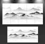 新中式山水画