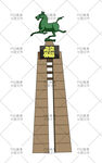 武威雷台公园马踏飞燕雕塑