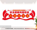 人民调解室文化墙图片
