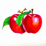 苹果插画