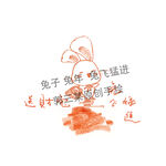 兔子 兔年  兔飞猛进 